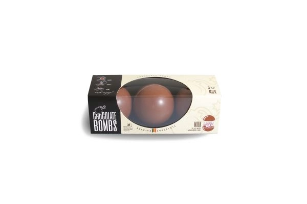 Glob Din Ciocolata Cu Lapte Umplut Cu Bezele Pralibel  3Buc*50G